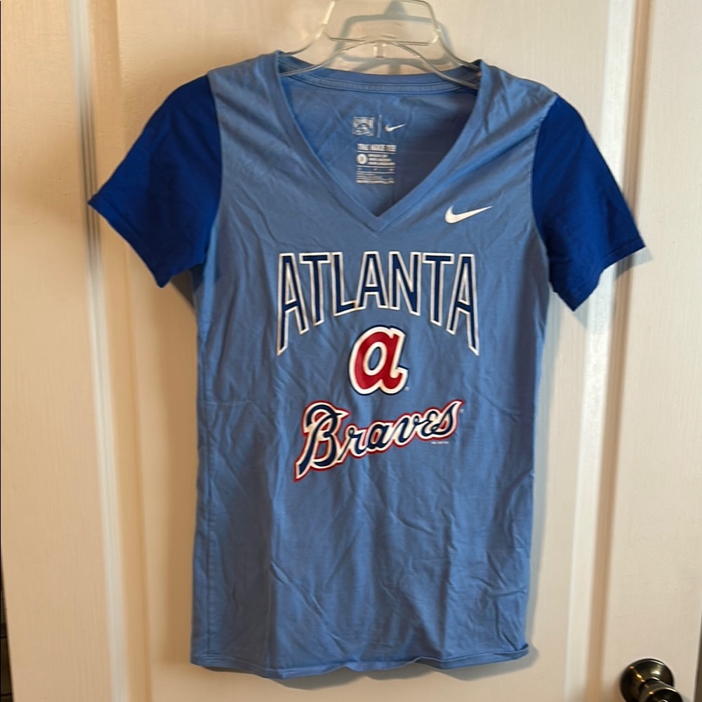 Nike Blue Atlanta Braves Tee